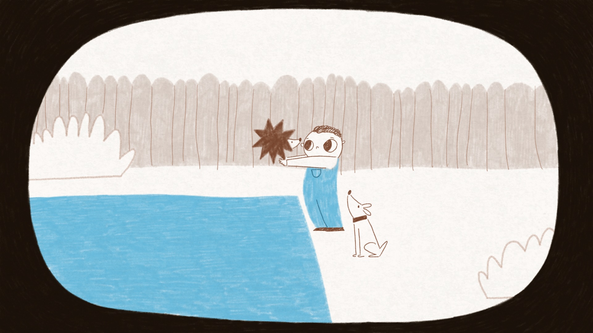 Still from The Hedgehog